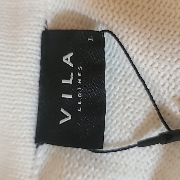 VILA Clothes cowlneck knit tunic dress - Picture 9 of 10